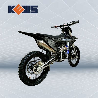 4谷とのCBS300 KTM Enduroの黒の黒い二重スポーツZS174mn-3a