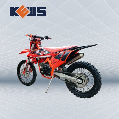 Cb250-Rの高性能の冷却される赤い電気土のバイクのオートバイ16kwの空気