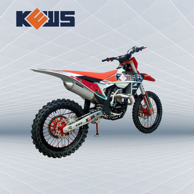 K23モデルEnduroの土のバイクのZongshen NC300S水は4ストロークの赤くおよび黒いオートバイを冷却した